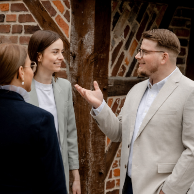 Hohe Mark Versicherungsmakler Simone Meyer Nele Tuttmann Lukas Stinjek